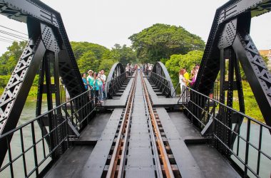 Death Railway Bridge at River Kwai Kanchanaburi