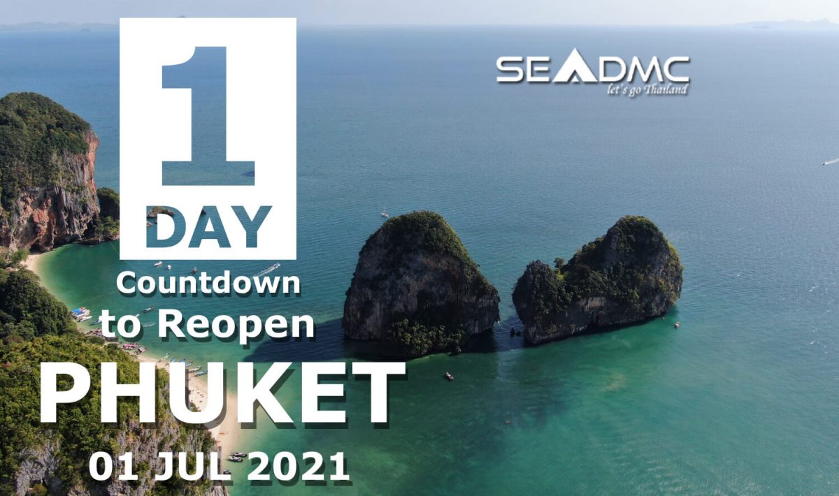 1 Day to Reopen Phuket Island under Phuket Sandbox Model on 01 Jul 2021